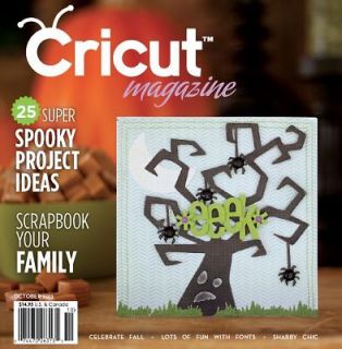Newly listed Cricut Magazine OCTOBER 2012 Brand New Cartridge 