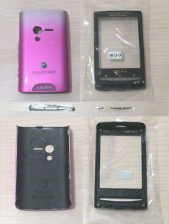 New Pink Cover Housing Case For SE Sony Ericsson Xperia X10 Mini