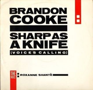   AND ROXANNE SHANTE sharp as a knife 12 PS EX/EX mercury BRAND 112