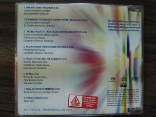 sacd sony music sampler variety multichannel plays on all cd
