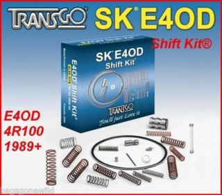 4R100 E4OD TRANSGO SK® E4OD Shift Kit® 89+ FORD TRUCKS