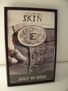 2001 melissa etheridge skin framed poster  29