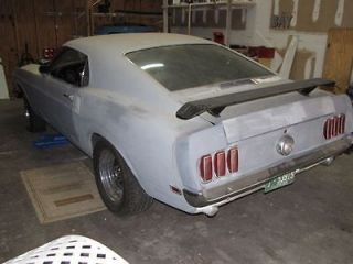 Ford  Mustang Fastback 1969 Ford Mustang Sportsroof Factory R code
