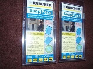 Karcher Pressure Washer Soap Pacs All Purpose Cleaner 2 packs 24ct