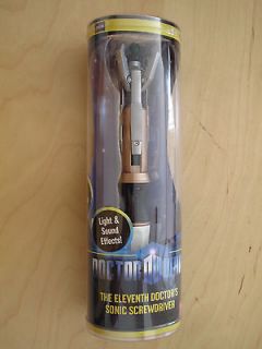 OFFICIAL LICENSED DOCTOR WHO 11TH SONIC SCREWDRIVER (REPLICA 
