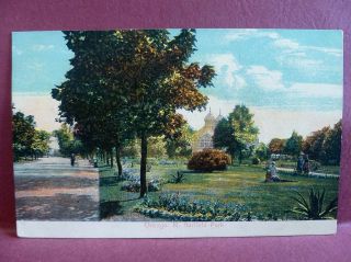 old postcard pre 1907 garfield park chicago il time left