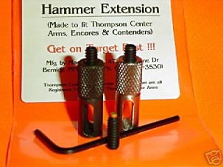 TC Thompson Center Encore Contender Hammer Extension Barrel Scope 