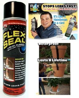 flex seal liquid rubber sealant spray 14 ounce can one