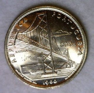 portugal 20 escudos 1966 gem bu portuguese coin  13 55 buy 