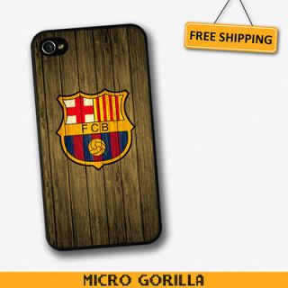 FC Barcelona iPhone Case 4 4s Football Club Logo Hard Case Screen 