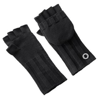 Adidas Stella McCartney Run Gloves Convertible Mittens MEDIUM M BLACK 
