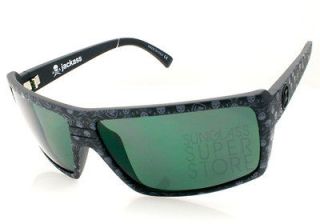 New Von Zipper Sunglasses Snark SMSFCSNA BJA Jackass Matte Black Grey 
