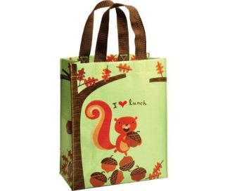 lunch box bag sandwich blue q tote bag purse squirrel