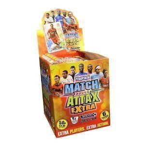 match attax extra 2009 10 full box of 100 packets