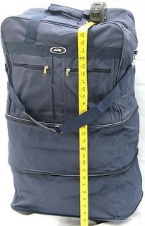   CAP. NAVY BLUE EXPAND/ ROLLING/SPINNING/WHEELED/BAG /LUGGAGE/SUITCASE