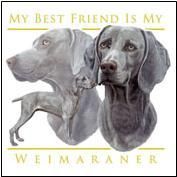 weimaraner dogs 6 inch fabric squares to quilt sew time