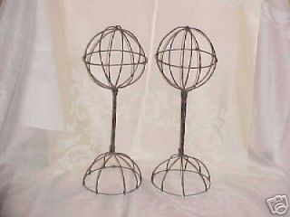   Wire 12 Hat Bonnet Display Stands Great Display 