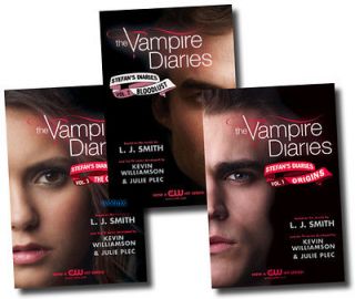 Stefans Diaries Collection L J smith 3 Books Set (Vampire Diaries 