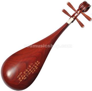 Quality professional Rosewood Pipa instrument,Chinese Pipa lute guitar 