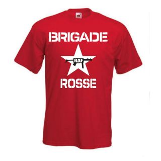   Brigade Rosse T Shirt As Worn By Joe Strummer Punk Rock, Protest