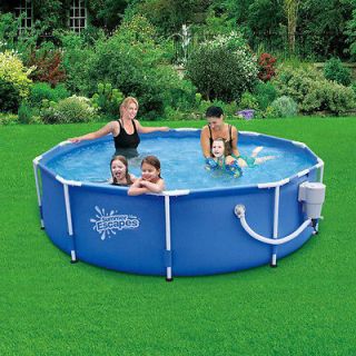 Summer Escapes 10 x 30 Metal Frame Pool with Pump & Filter New in 