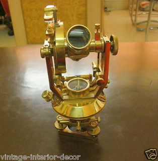 newly listed nautical brass surveying theodolite compass from india 