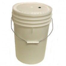 gal plastic fermenter w lid bucket homebrew beer new