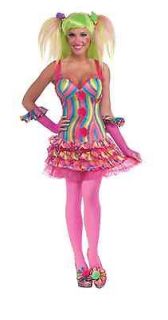 Tootsie the Clown Circus Sweetie Adult Costume Standard Size NEW