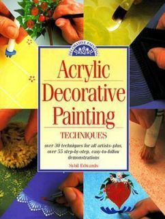   Decorative Painting Techniques, Sybil Edwards, Very Good, Hardcover