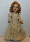 pretty VINTAGE 1930s Composition DOLL with Original outfit   14 IN.