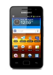 Samsung Galaxy 3.6 Black (8 GB) Android WiFi Digital Media MP3 Player