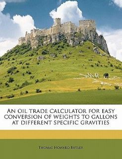 An Oil Trade Calculator for Easy Conversion of Weights to Gallons at 