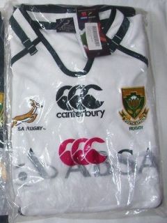 Newly listed Springboks home rugby SA pro jersey s/s size 4XL/White