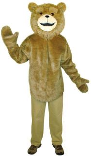 ted the movie mask tunic adult costume new adult