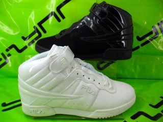 mens fila ankle boots f 13 black white size uk