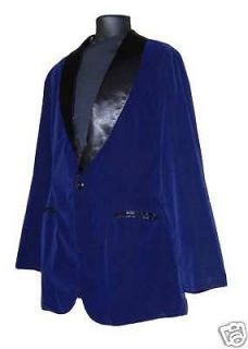 new awesome blue velvet smoking jacket by nine deep