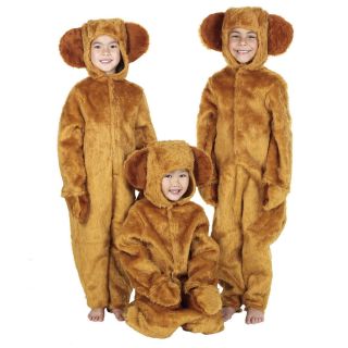 kids fur brown teddy bear fancy dress book week costume