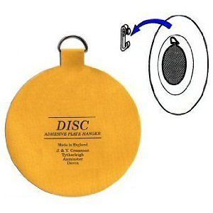 PACKAGE OF 10 PLATE HANGER DISCS, 3 inch size for plates up to 8 