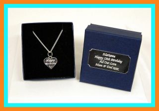 Personalised Gift Box + Wedding Necklace Mother of the Bride/Groom/Br 