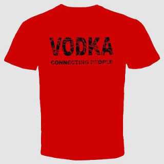   Booze VODKA CONNECTING PEOPLE Funny Pub cool Alcohol College Crazy