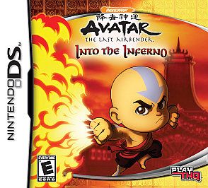 Avatar The Last Airbender    Into the Inferno Nintendo DS, 2008