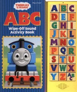 Thomas and Friends ABC Wipe Off Sound Activity Book by Wilbert V 
