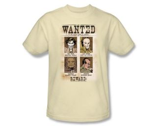 Free Ship Batman DC Comics Villains Wanted Poster Joker Lex T Shirt 