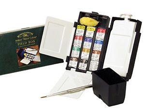 Newly listed WINSOR & NEWTON NEW ARTISTS WATERCOLOUR Field Box 12 H 