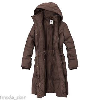 timberland women s long quilted down jacket extra large