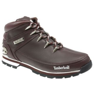 TIMBERLAND MENS 44546 EURO SPRINT BROWN NUBUCK LEATHER SHOES BOOTS