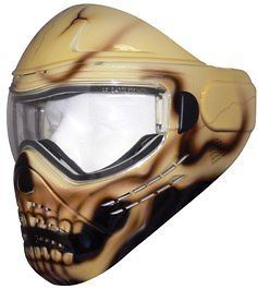 NEW Save Phace Paintball AIRS​OFT Mask LAZARUS CUSTOM PAINTED Tagged 