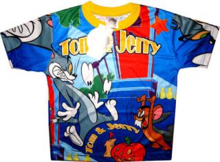 tom and jerry kid boy clothes t shirt top sz