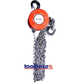 New 1 Ton Chain Hoist Chain Trolly 1 Ton Chain Block 2000 LBS Chain 