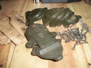Antique Yale & Towne Mfg Company Military Trunk Lock Parts 1940s